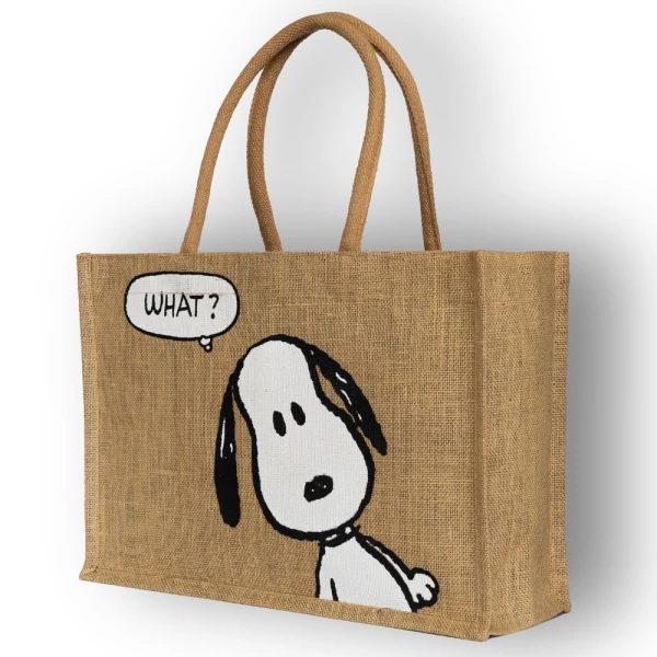 Snoopy Tote Bag What Juta - Tote Bags