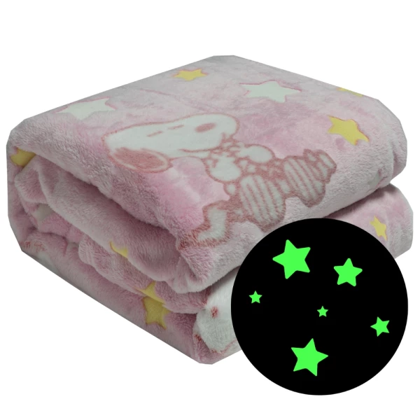 Kanguru Plaid Glow Snoopy Pink - Plaid